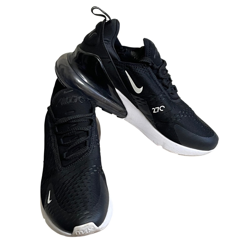 Nike Air Max 270 Sneakers Mens 10 Black AH8050-002